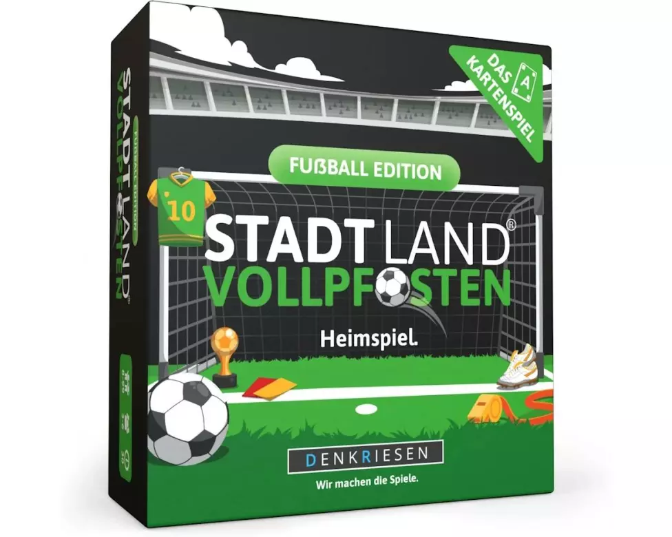Denkriesen Partyspiel STADT LAND VOLLPFOSTEN – Heimspiel