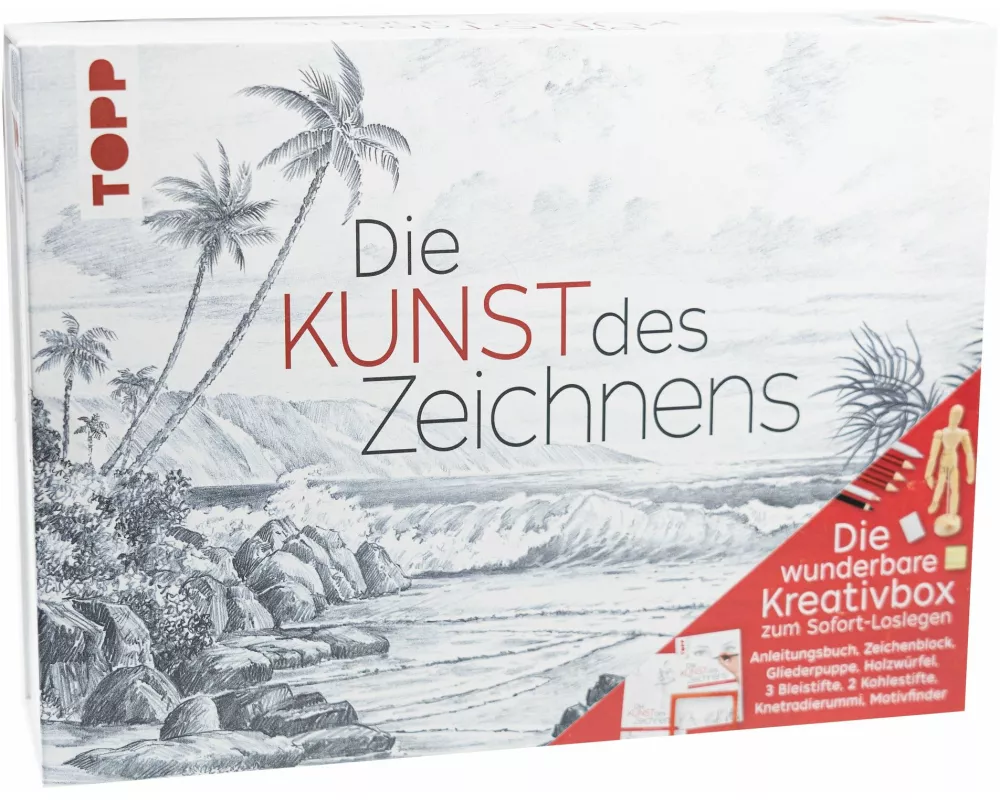 Die Kunst des Zeichnens - Die wunderbare Kreativbox