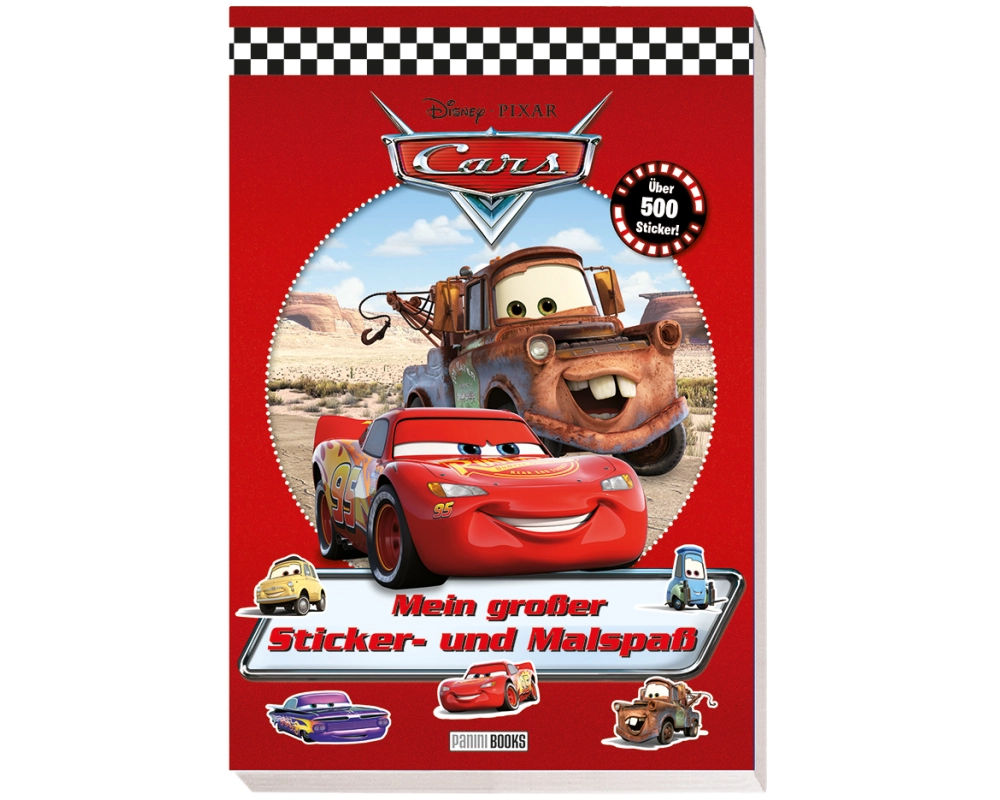 Disney PIXAR Cars: Mein großer Sticker- und Malspaß