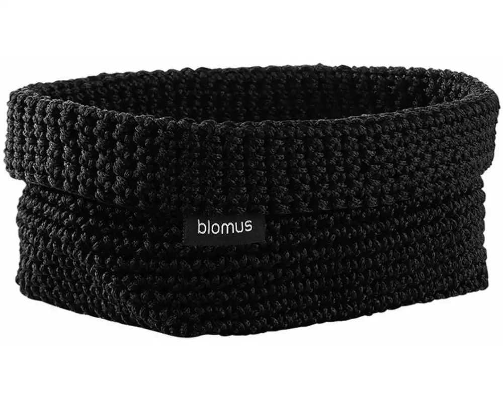 Blomus Aufbewahrungskorb Tela L Schwarz