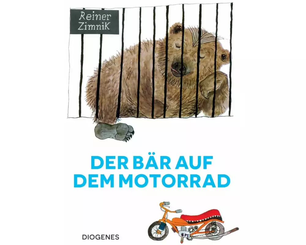 Der Bär auf dem Motorrad