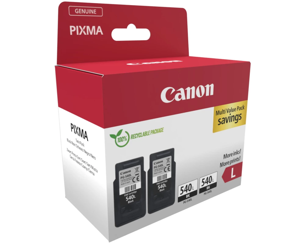 Ink/PG-540L TWIN ValuePack BK