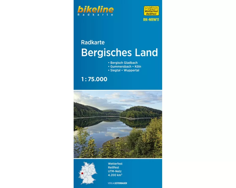 Radkarte Bergisches Land (RK-NRW11)