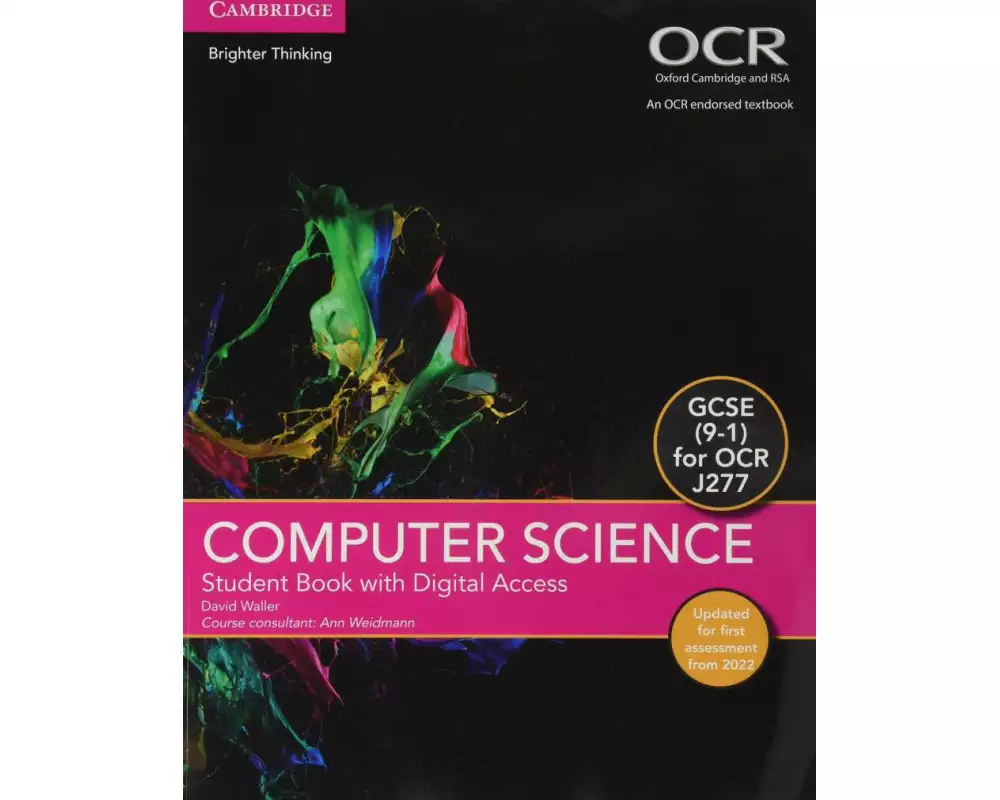 GCSE Computer Science for OCR Student Book with Digital Access (2 Years) Updated Edition