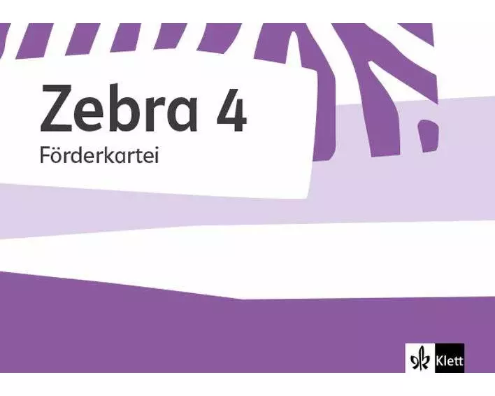 Zebra 4. Förderkartei Klasse 4