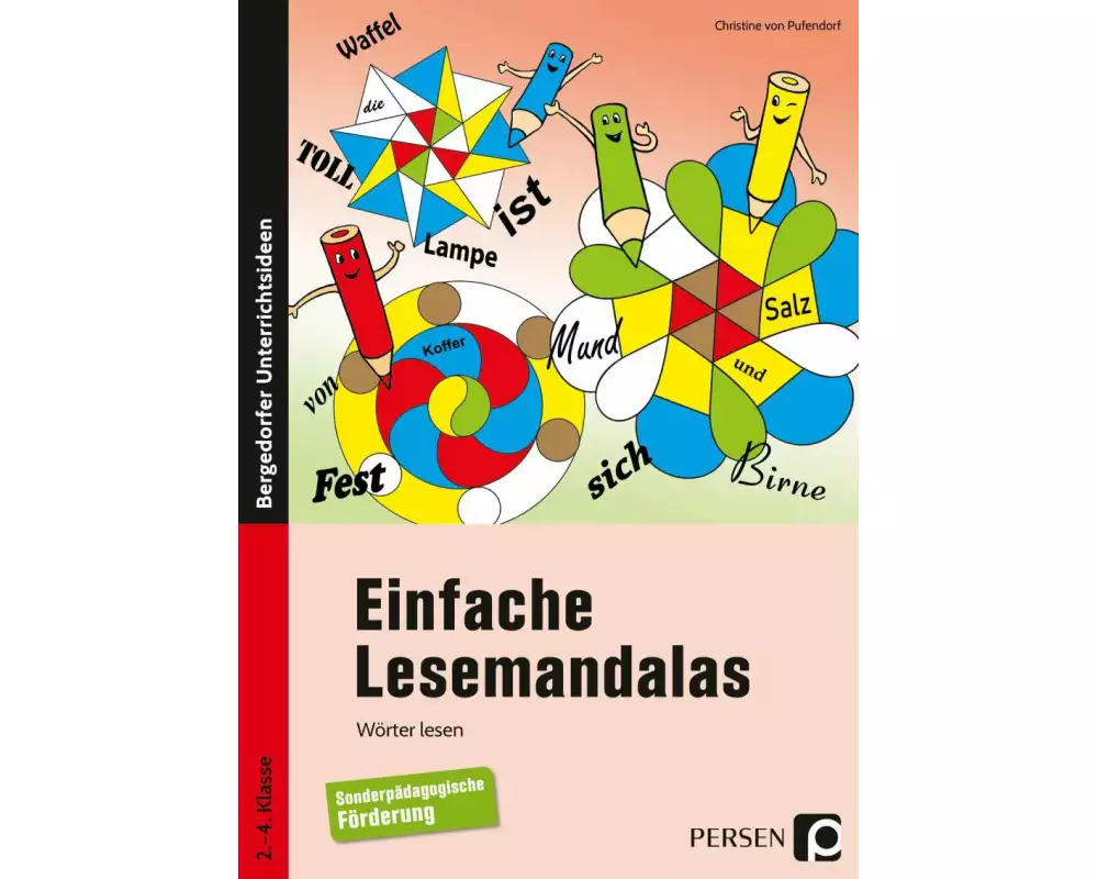 Einfache Lesemandalas