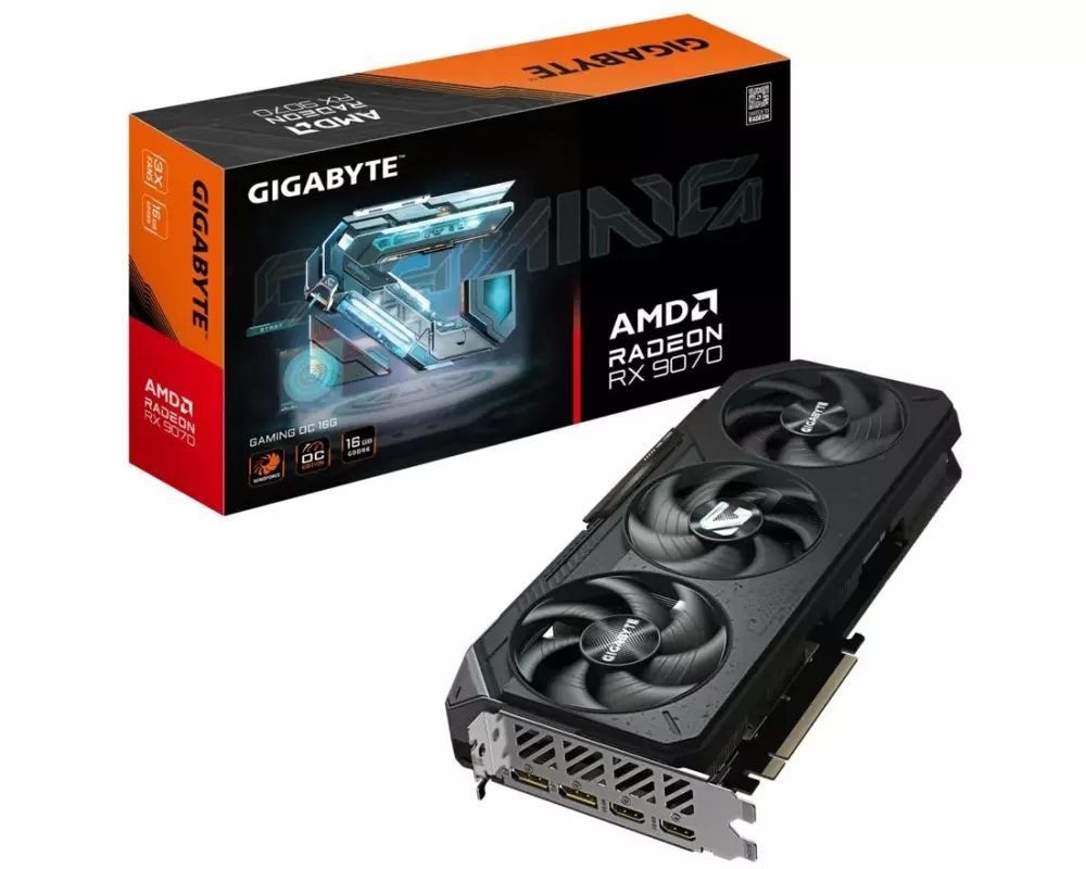 Gigabyte Grafikkarte Radeon RX 9070 GAMING OC 16 GB