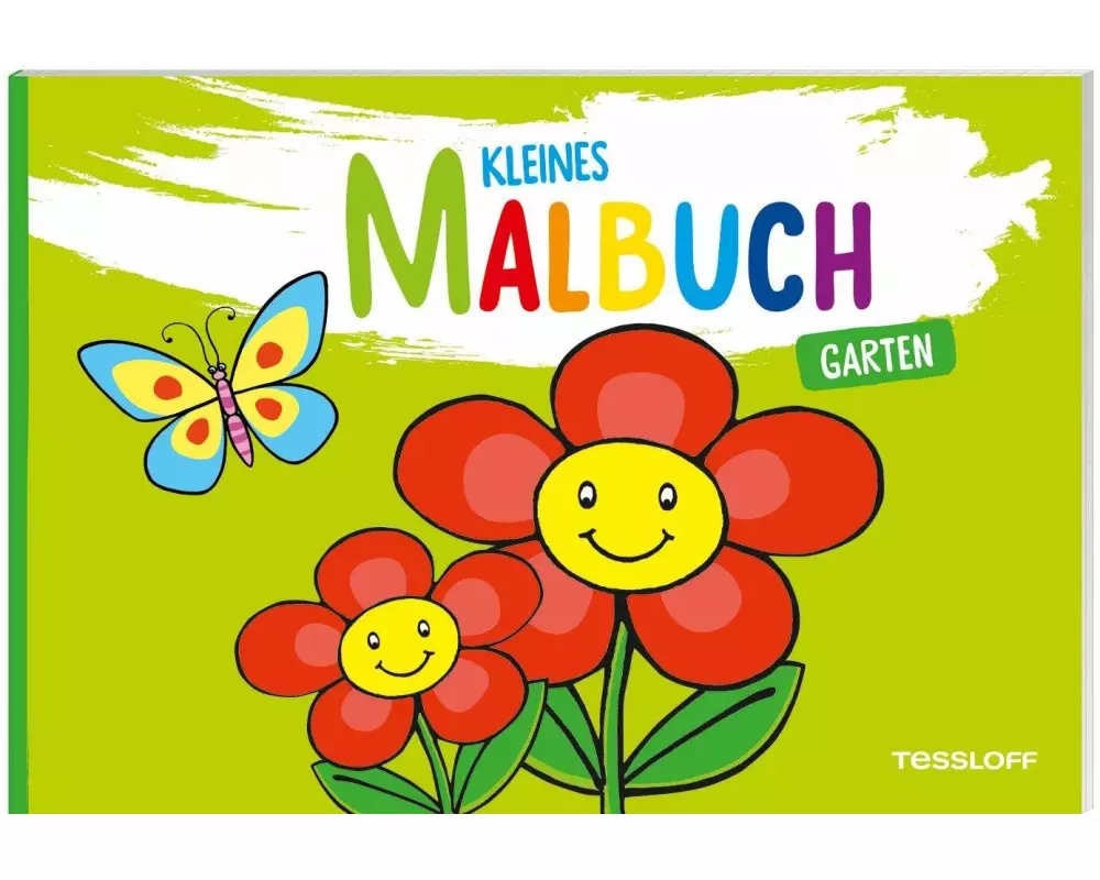 Kleines Malbuch. Garten
