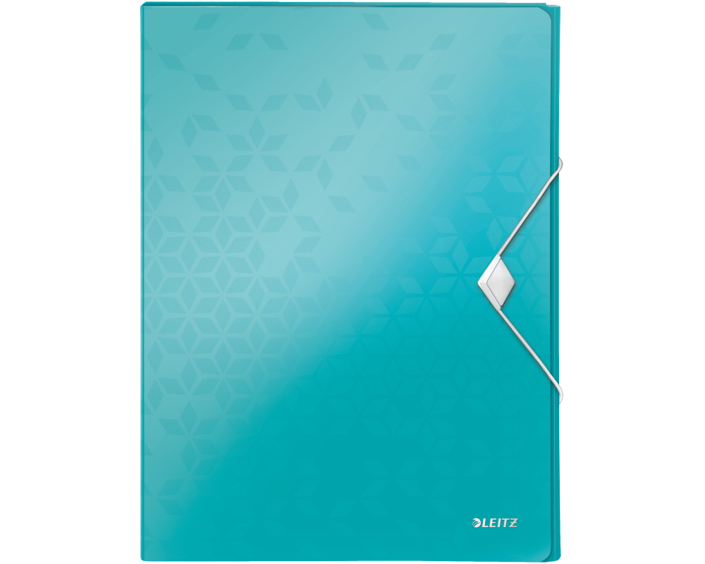 LEITZ Sammelbox WOW PP 46290051 blau 250x330x37mm