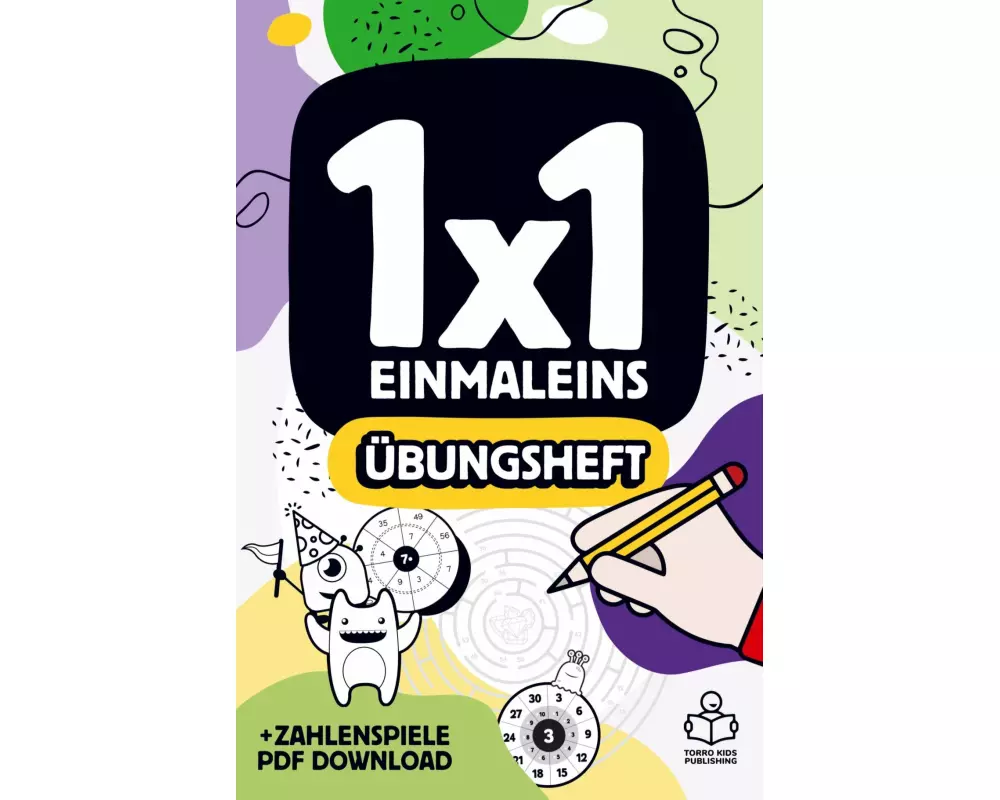 1x1 Einmaleins lernen Übungsheft - Mathematik 2./3. Klasse
