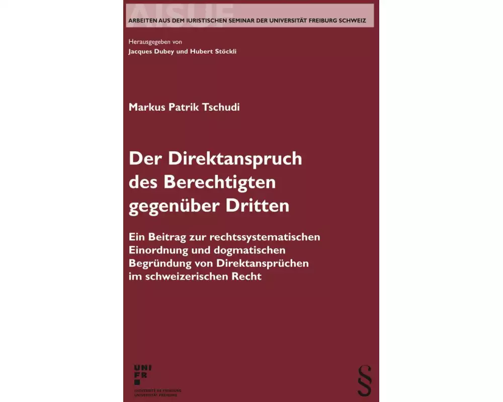 Der Direktanspruch des Berechtigten gegenüber Dritten