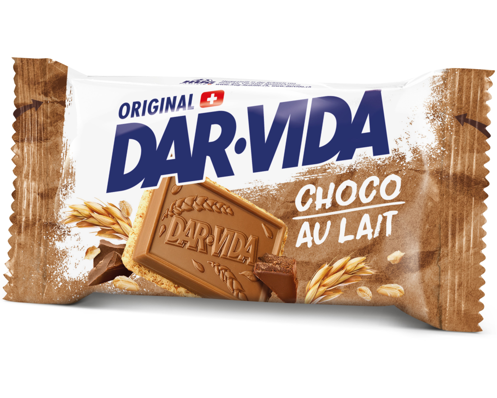 DAR-VIDA Choco au lait 5018000 46g, 25 Stk.
