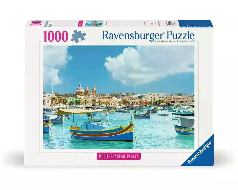 Ravensburger Puzzle Mediterranean Malta 1000 Teile