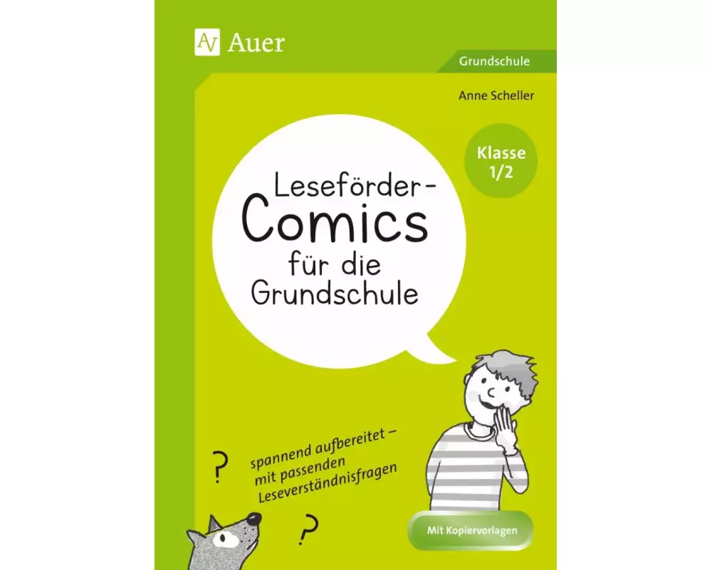 Leseförder-Comics für die Grundschule - Klasse 1/2