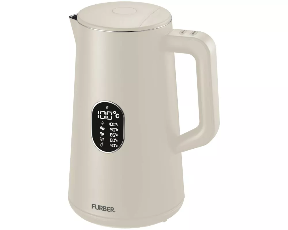 FURBER Wasserkocher Veloce, 1.5 L, Beige