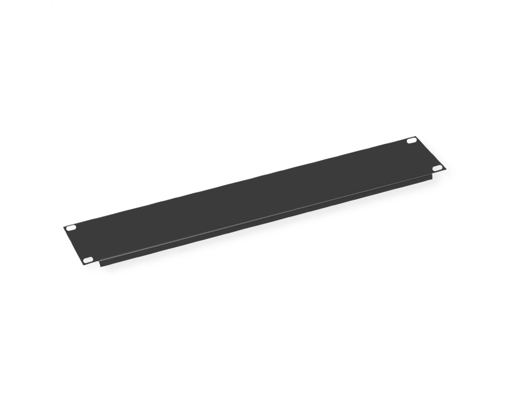 VALUE 19-Zoll-Blindplatte 2 HE, schwarz