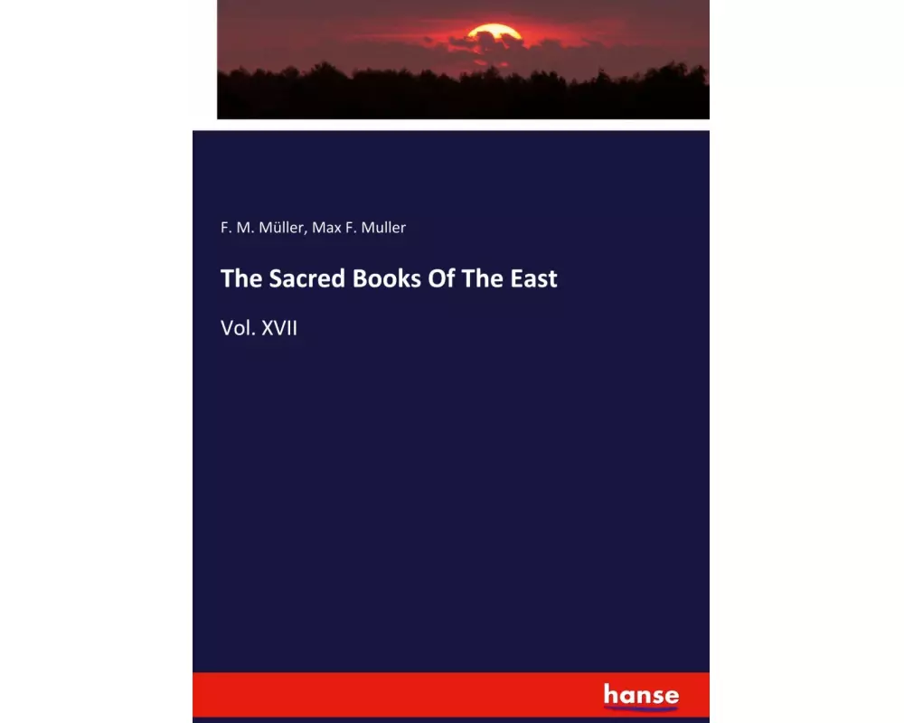 The Sacred Books Of The East