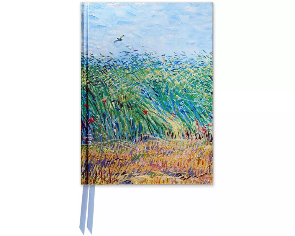 Van Gogh: Wheat Field with a Lark (Foiled Pocket Journal)