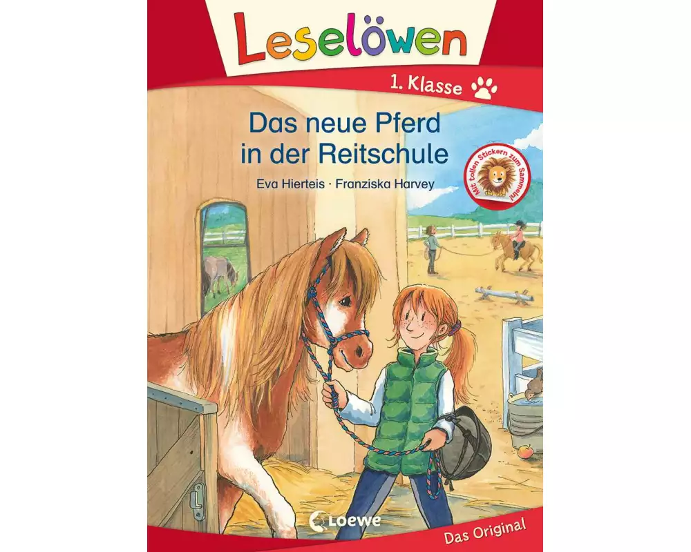 Leselöwen 1. Klasse - Das neue Pferd in der Reitschule