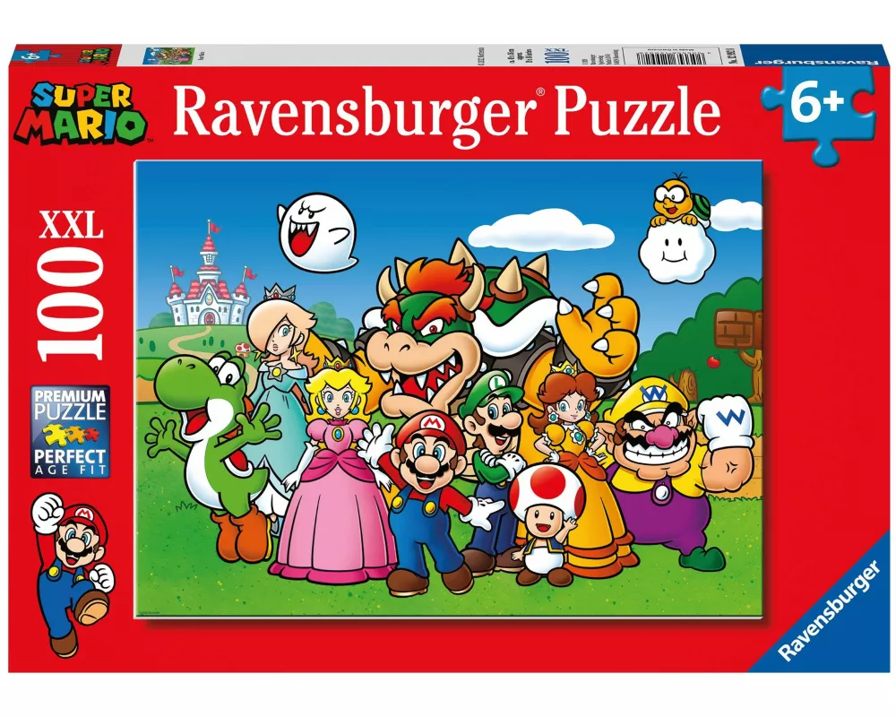 Kinderpuzzle 100 XXL Teile - Nintendo Super Mario Fun