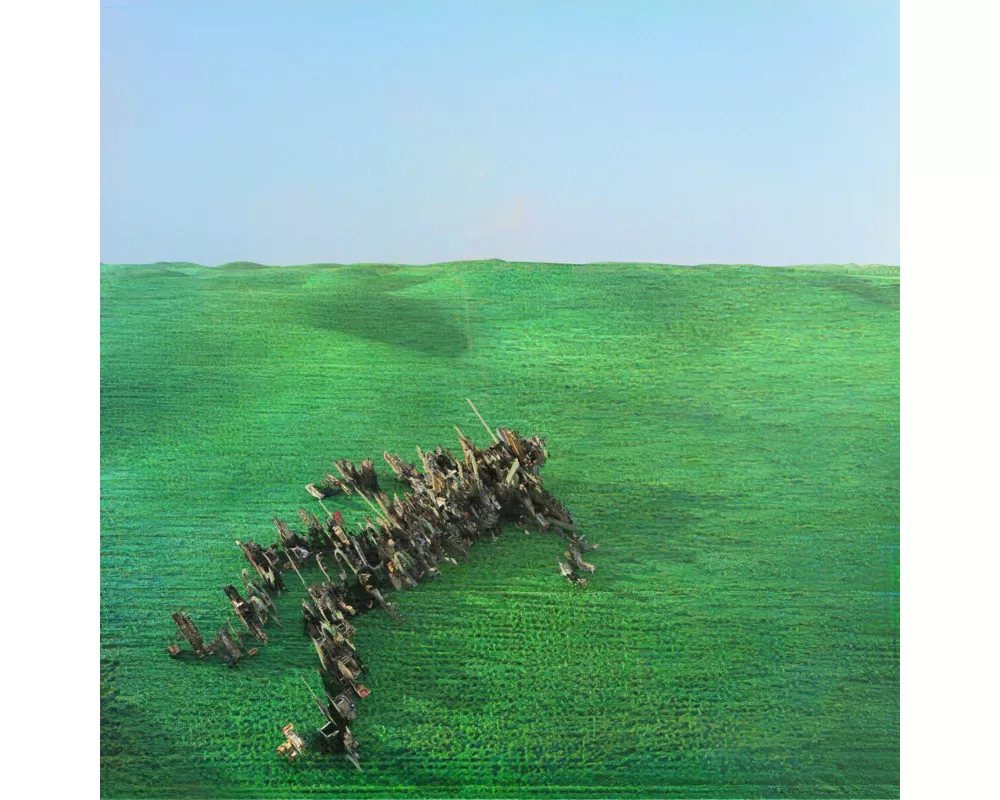 Bright Green Field