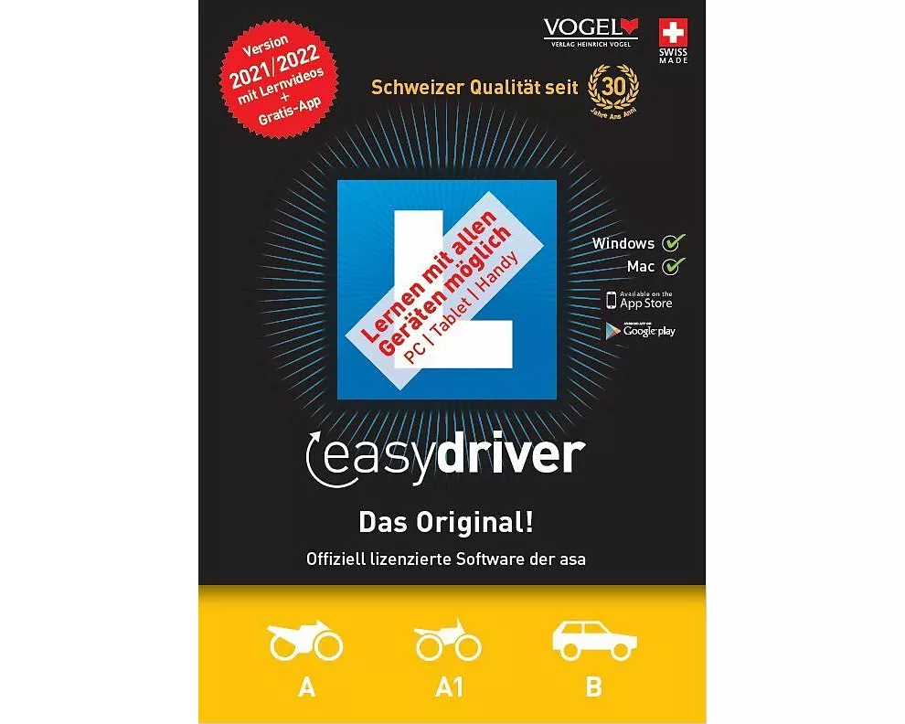 easydriver. A,A1,B 2021/2022