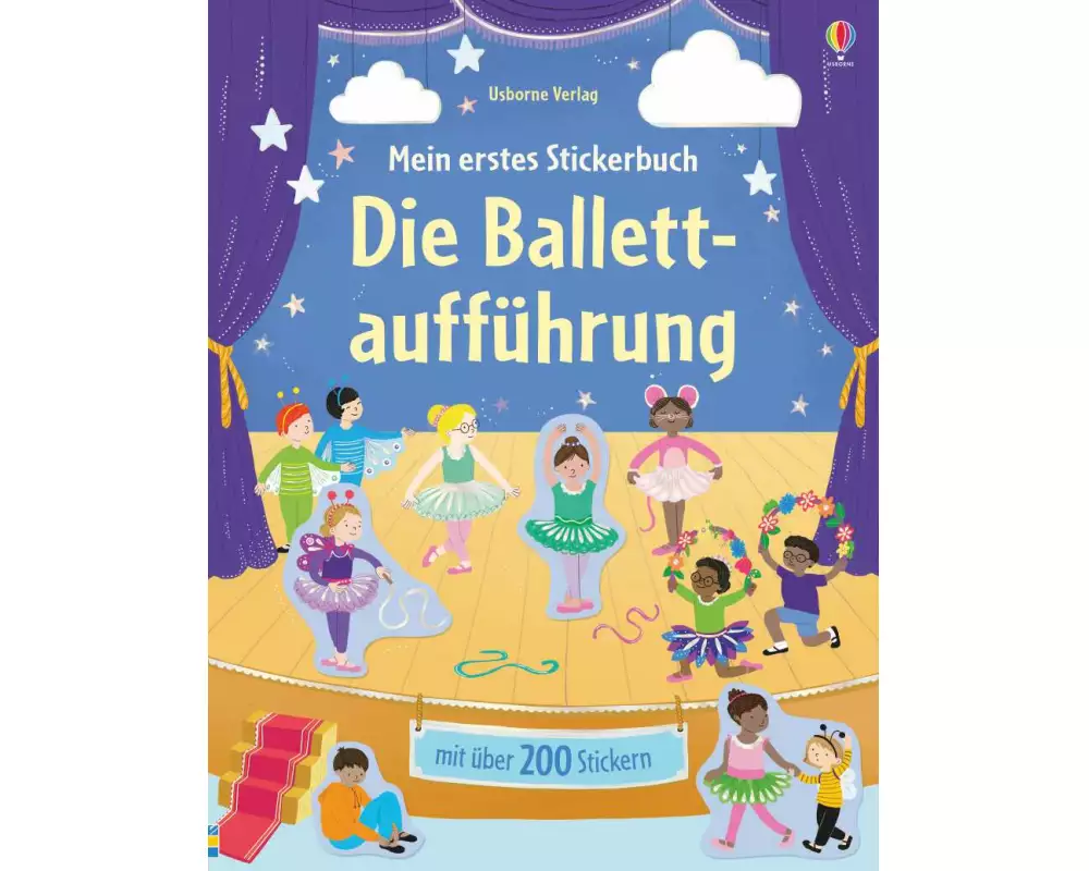 Mein erstes Stickerbuch: Die Ballettaufführung