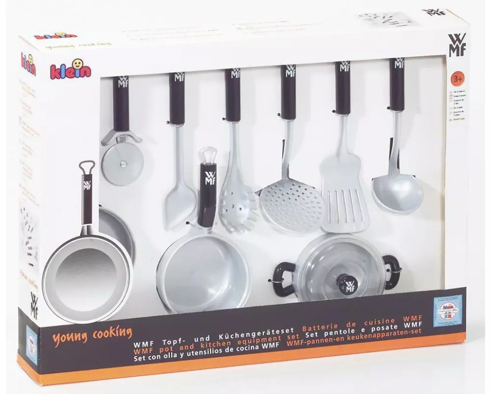 Klein-Toys Spiel-Geschirr WMF Töpfe und Küchenzubehör