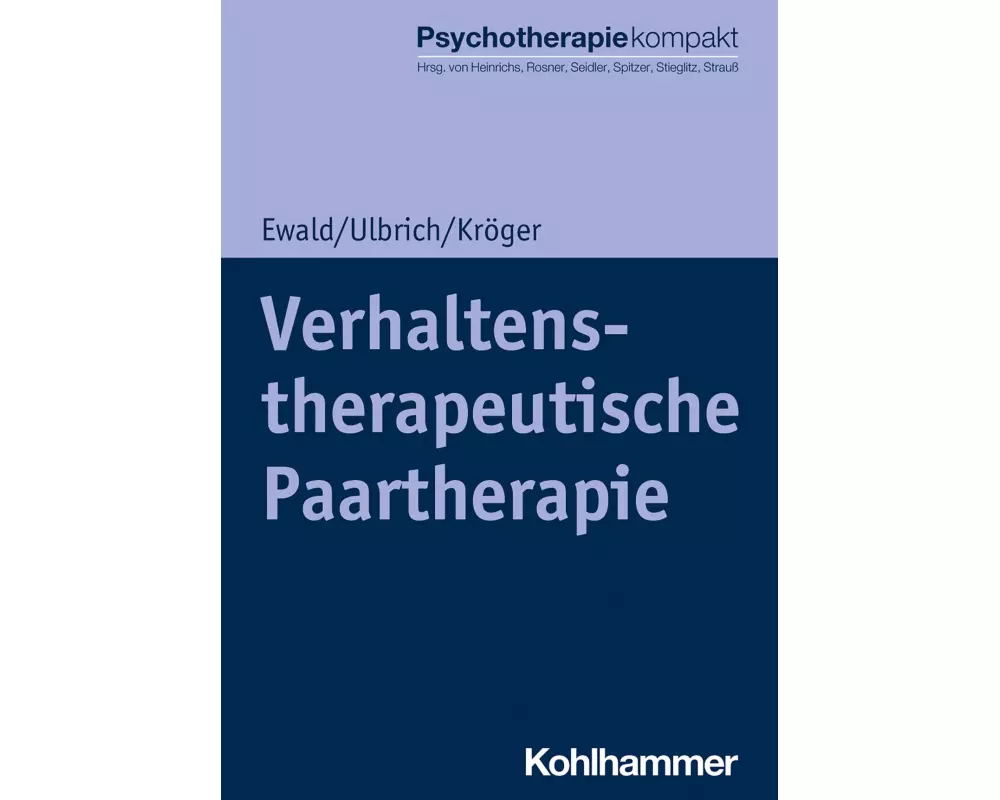 Verhaltenstherapeutische Paartherapie