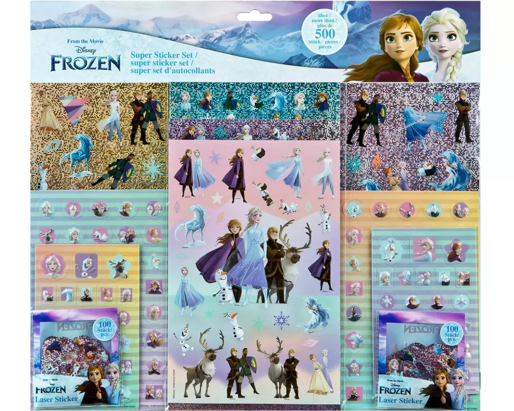 Undercover Motivsticker Disney Frozen 500 Stück