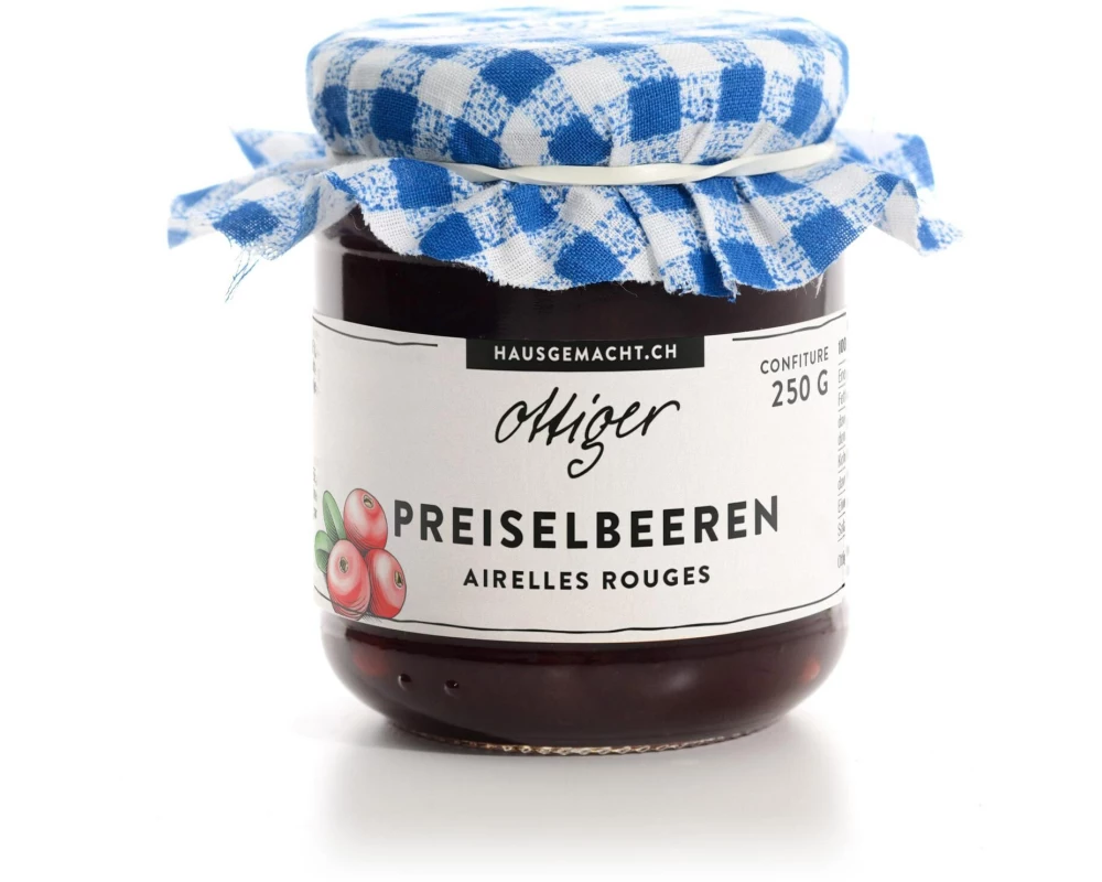 Ottiger Preiselbeer Konfitüre 250 g