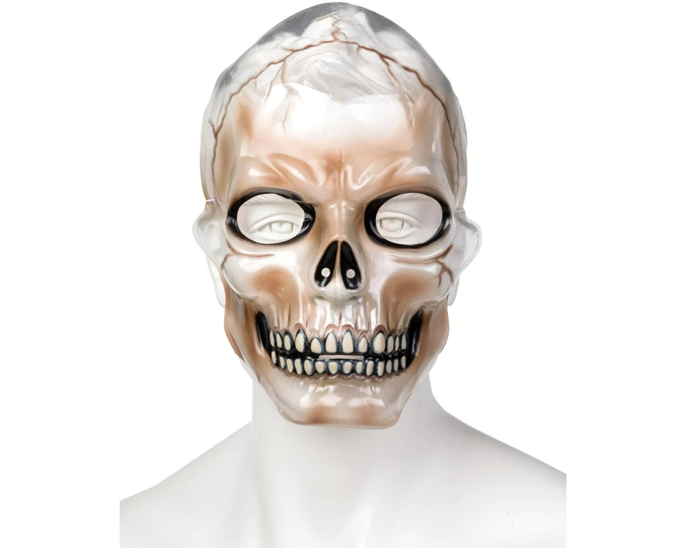 Amscan Maske Totenkopf 1 Stück