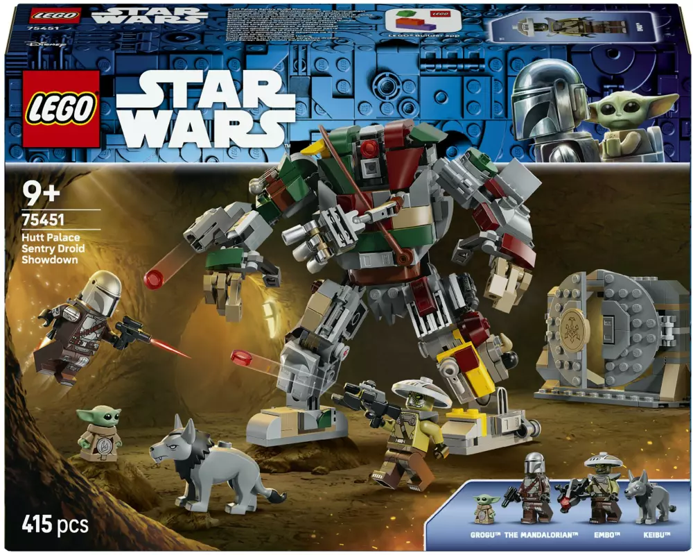 LEGO Star Wars Showdown mit Wächterdroiden am Huttenpalast 75451
