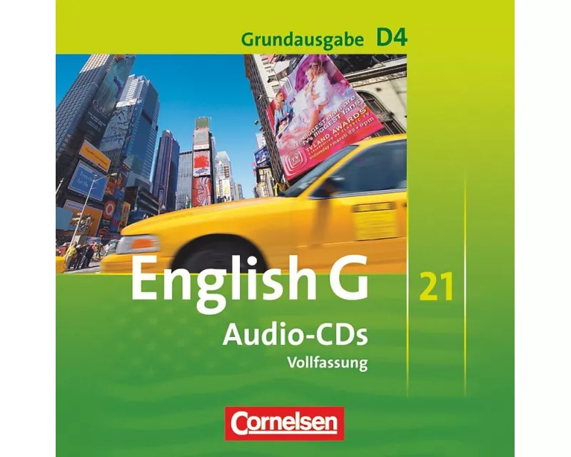 English G 21, Grundausgabe D, Band 4: 8. Schuljahr, Audio-CDs, Vollfassung