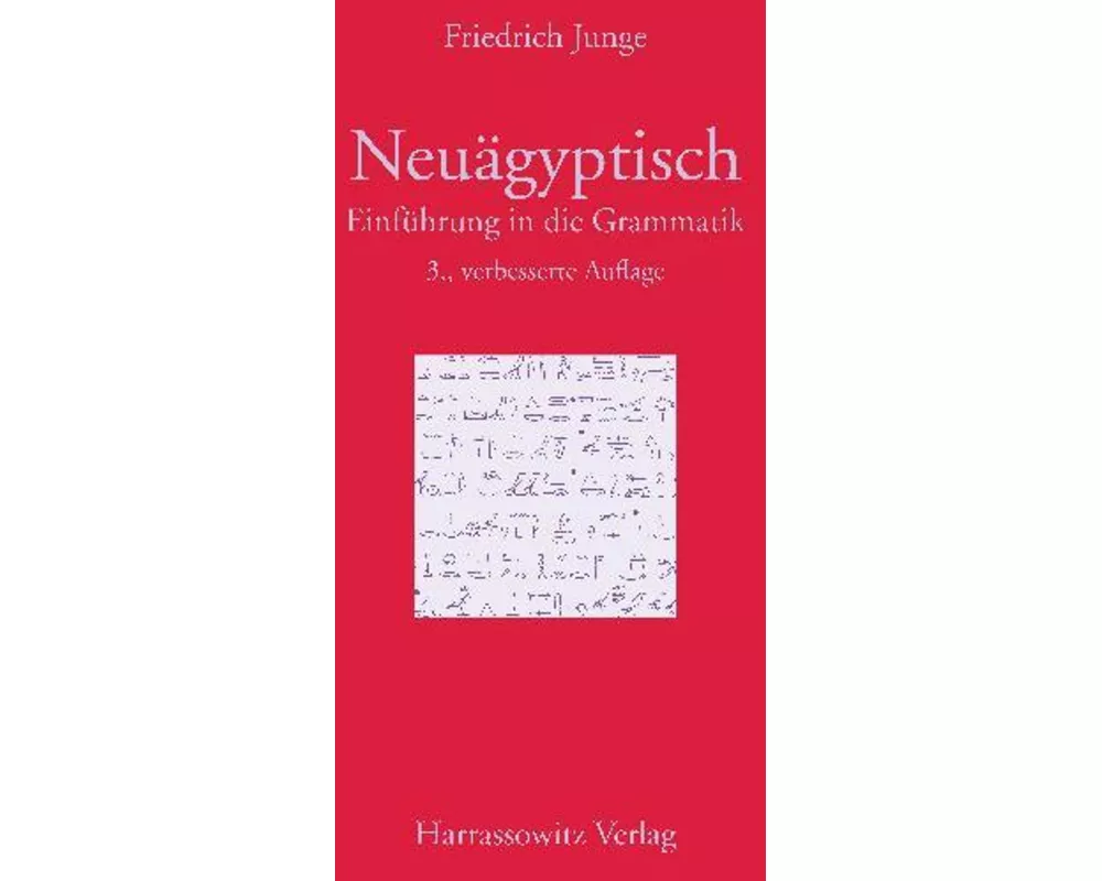 Einführung in die Grammatik des Neuägyptischen