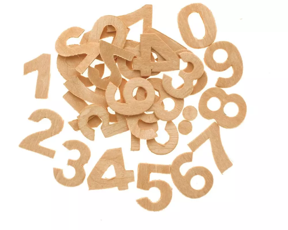 Glorex Holzzahl 30 Stück