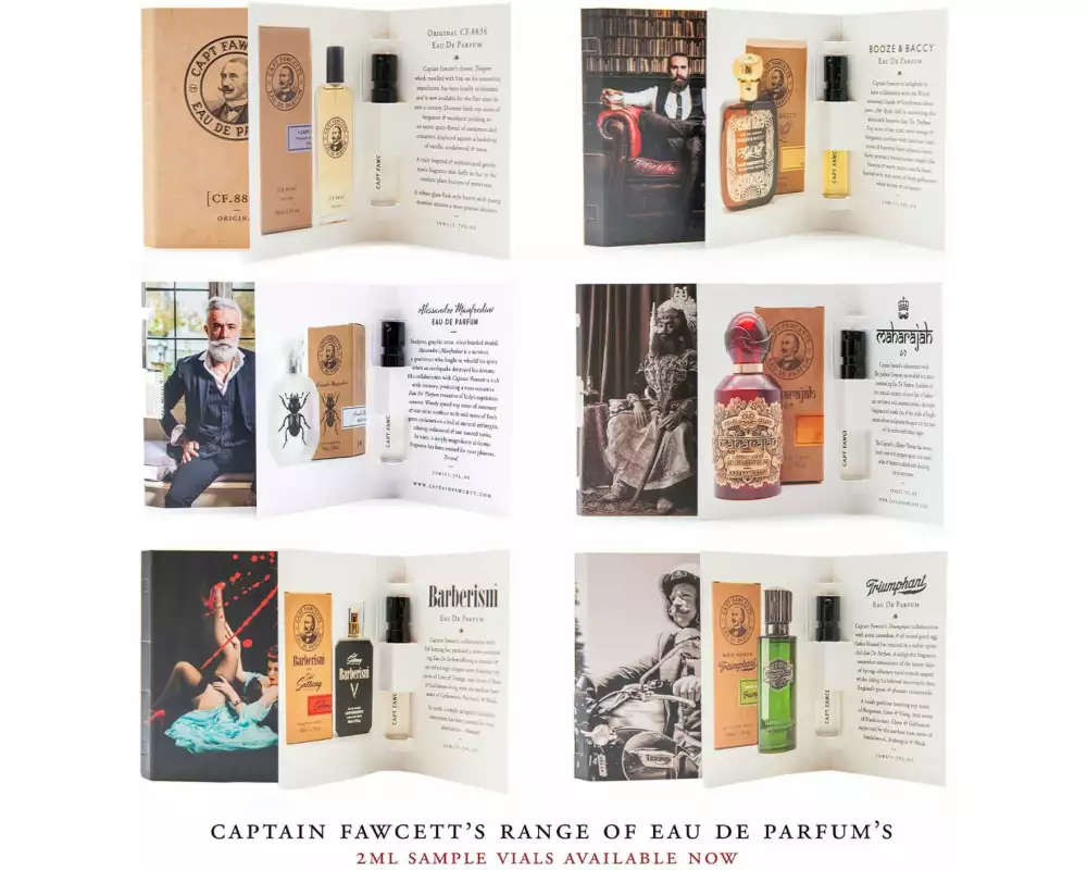 captain fawcett Care EDP Miniatur Kollektion 12 ml