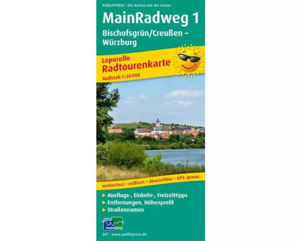 MainRadweg 1, Bischofsgrün/Creußen - Würzburg