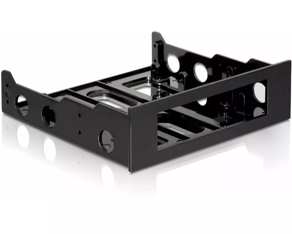 Delock 5.25"-Einbaurahmen für 1x 3.5"