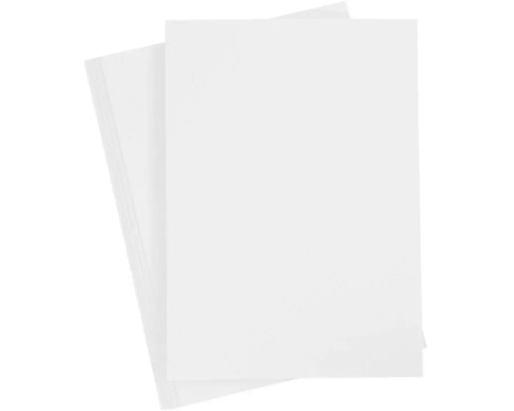 Creativ Company Bastelpapier 70 g, 20 Blatt, Weiss
