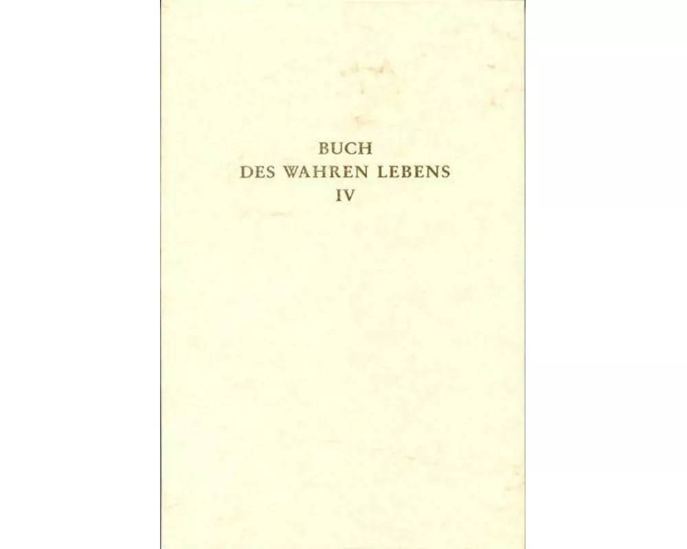 Buch des Wahren Lebens 4