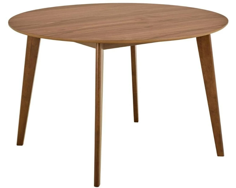 AC Design Tisch Roxby 120 x 76 cm, Braun