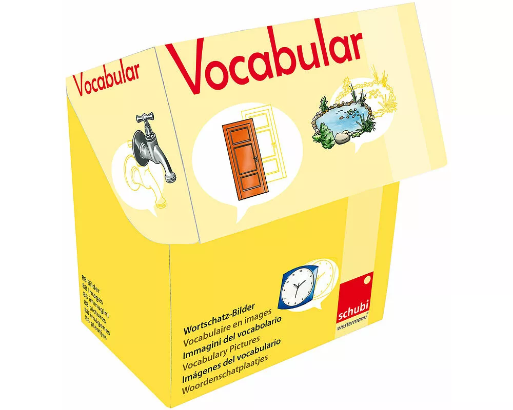 Vocabular Wortschatzbilder - Wohnen 1. Haus und Garten