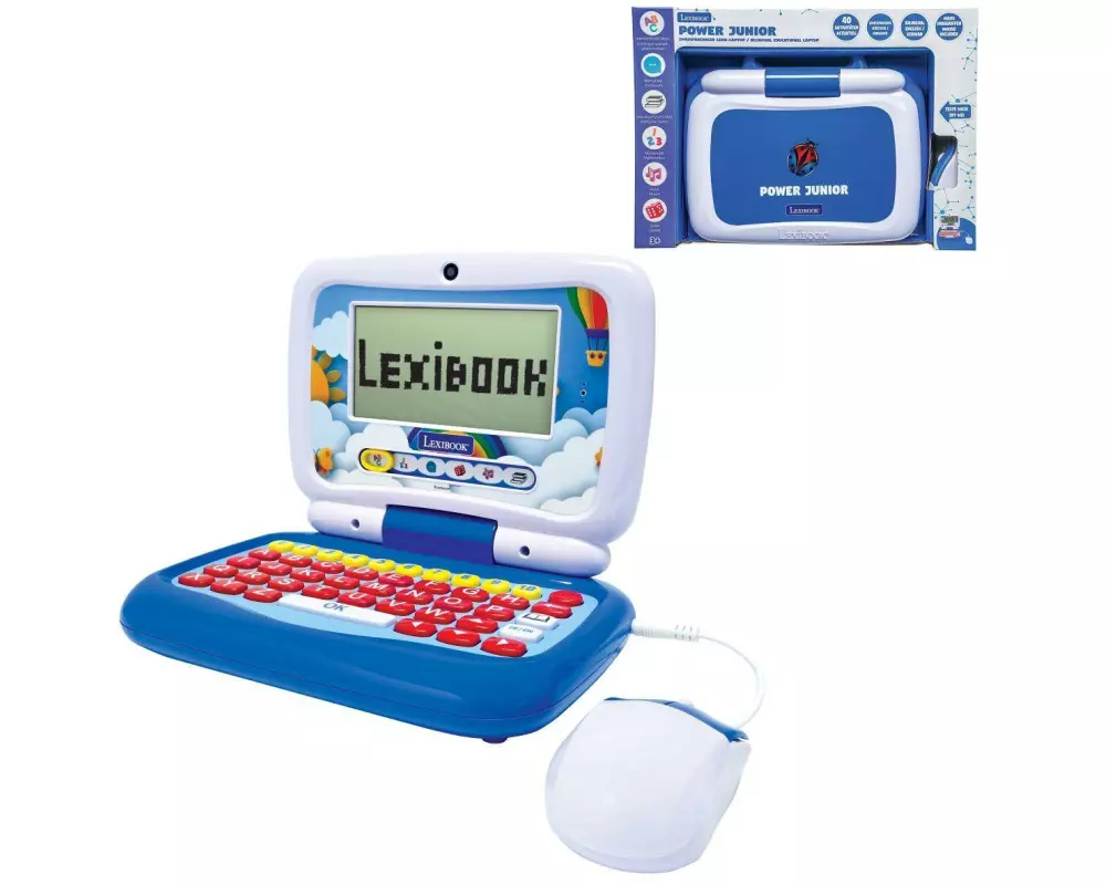 Lexibook Zweisprachiger sprechender Lernlaptop EN-DE