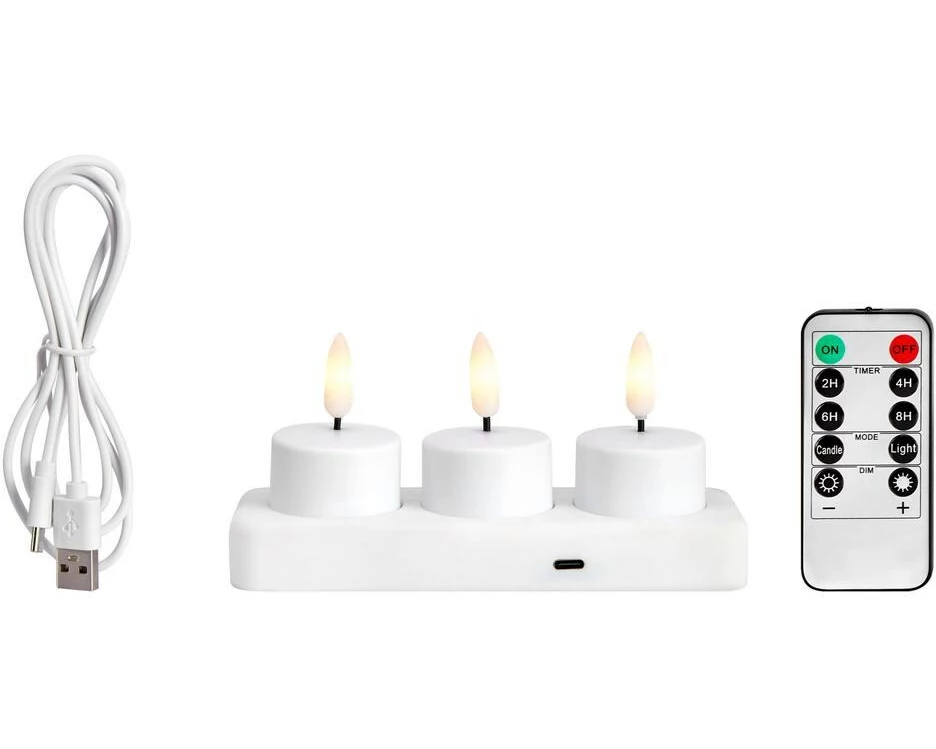Markslöjd LED-Kerze Tea