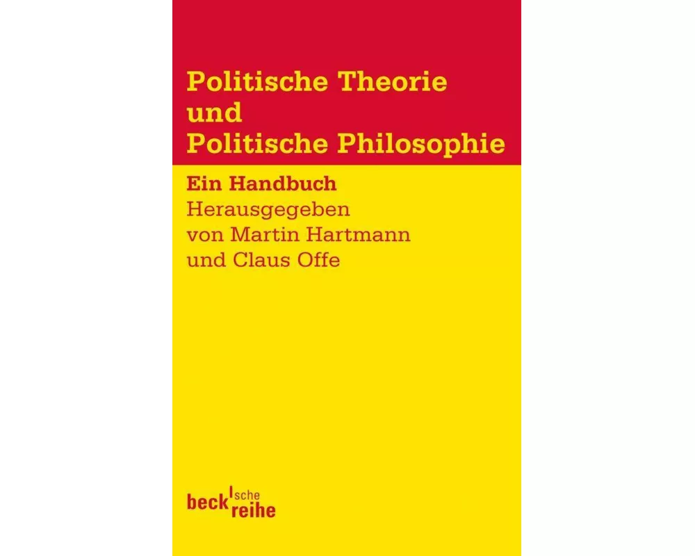 Politische Theorie und Politische Philosophie