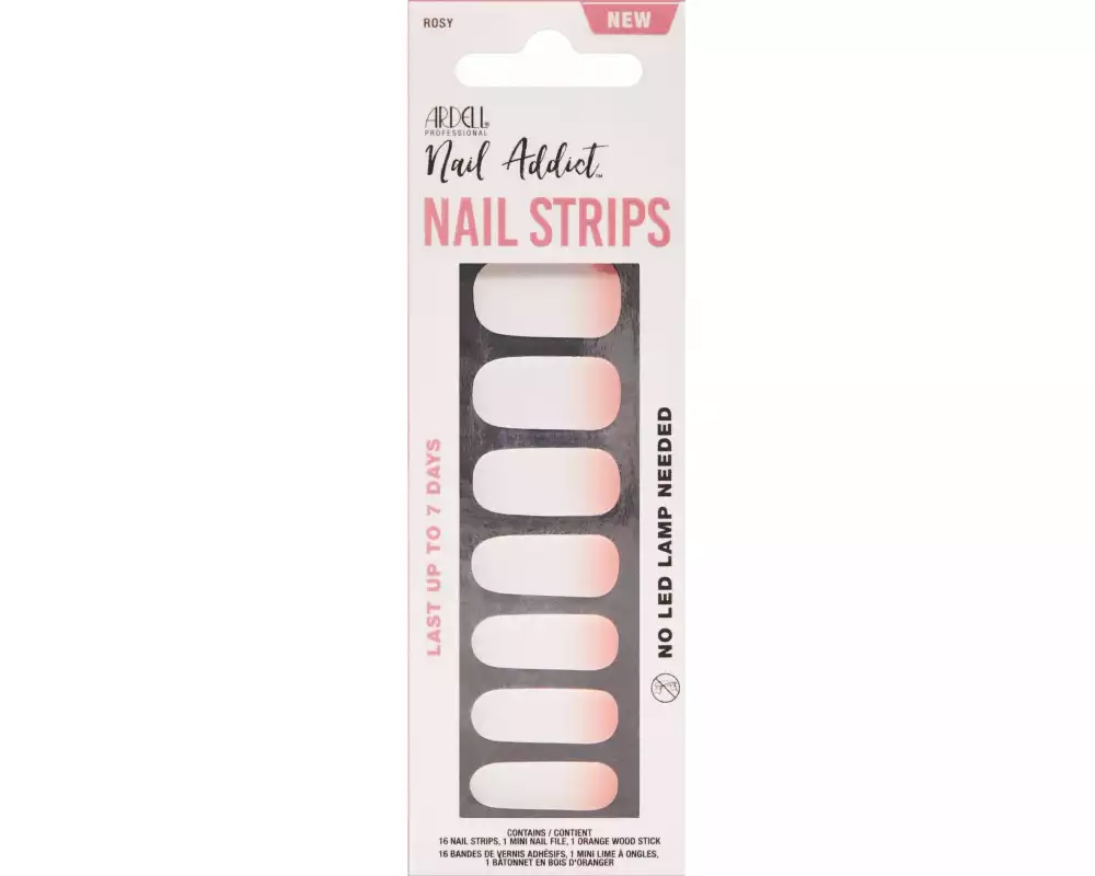 Ardell Nail Strips Rosey Cheeks 16 Stück