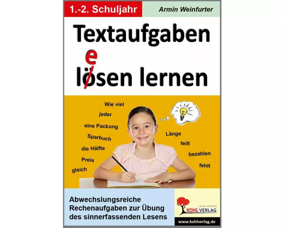 Textaufgaben l(e)ösen lernen - 1.-2. Schuljahr