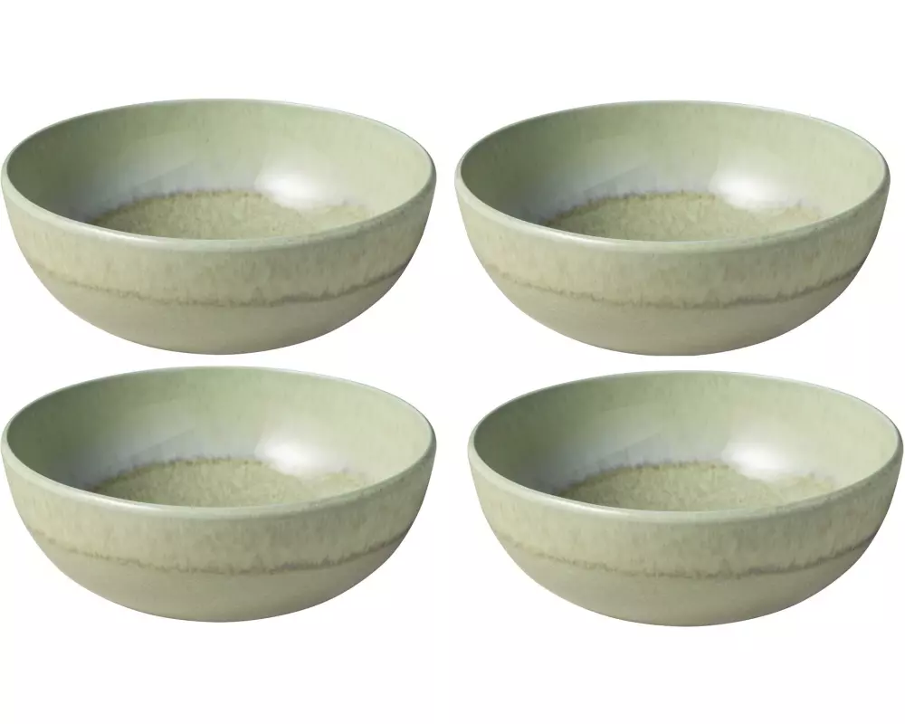 Villeroy & Boch Müslischale Perlemor Alga 4 Stück, Grün