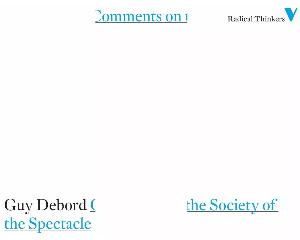 Comments on the Society of the Spectacle